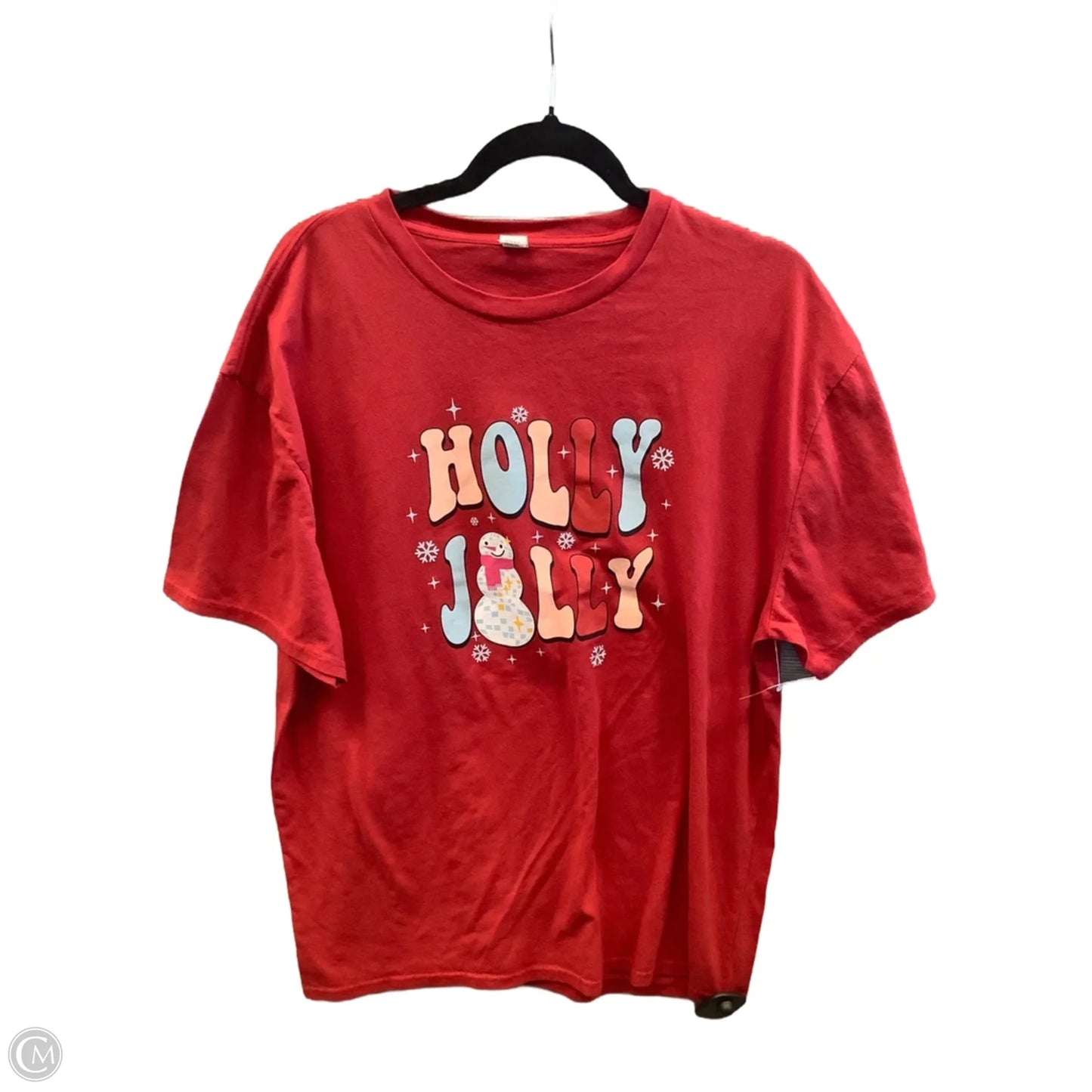 Top Short Sleeve By Clothes Mentor In Red, Size: Xl