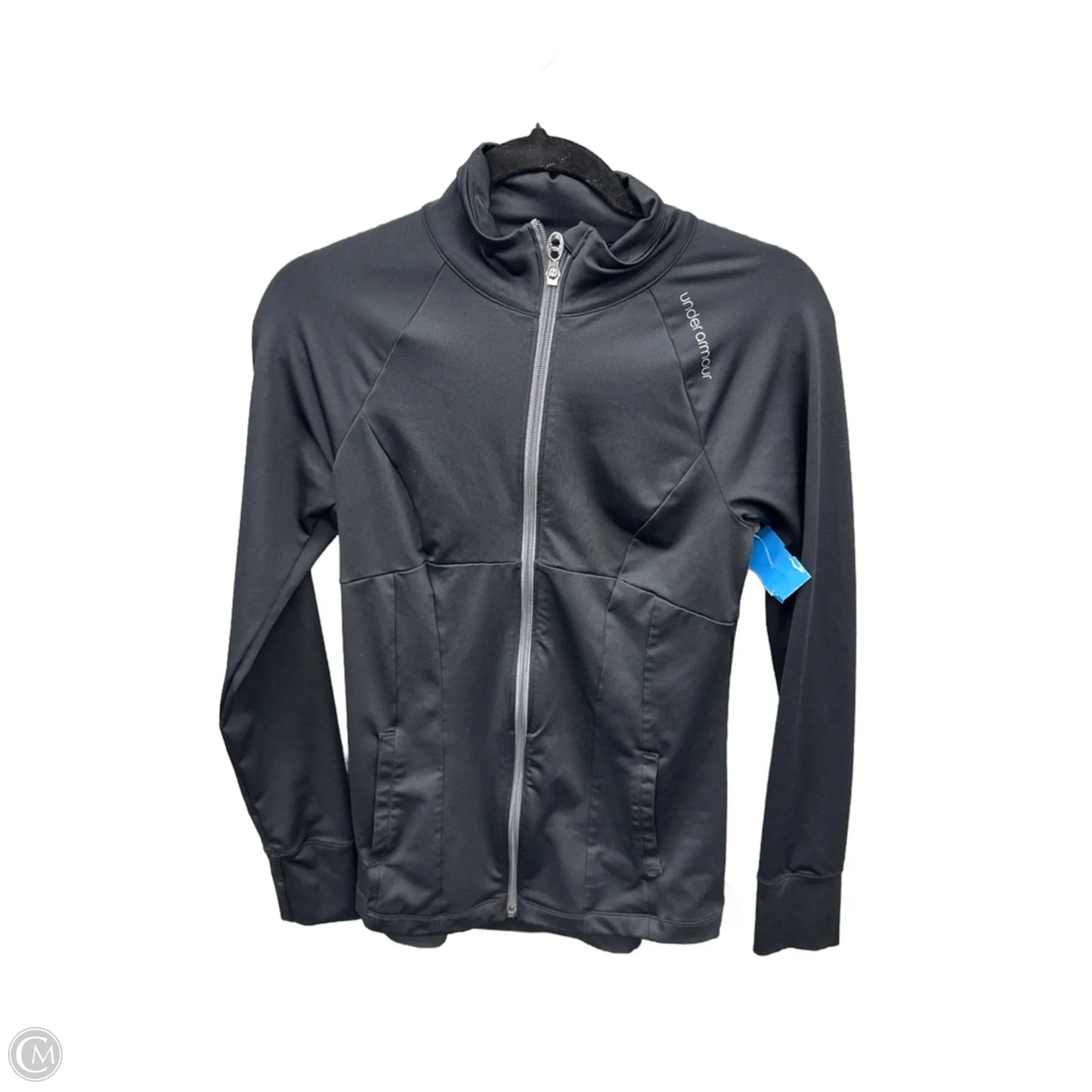 Athletic Jacket By Under Armour In Black, Size: S