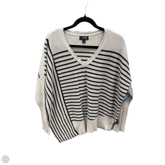 Sweater By Ana In Striped Pattern, Size: L