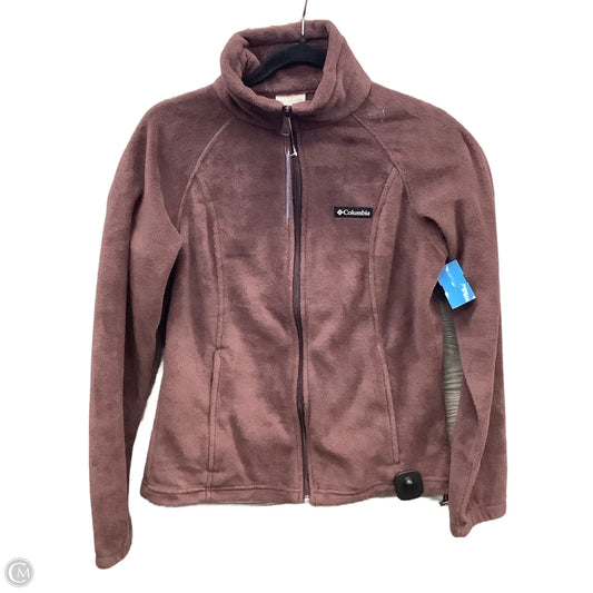 Jacket Fleece By Columbia In Purple, Size: M