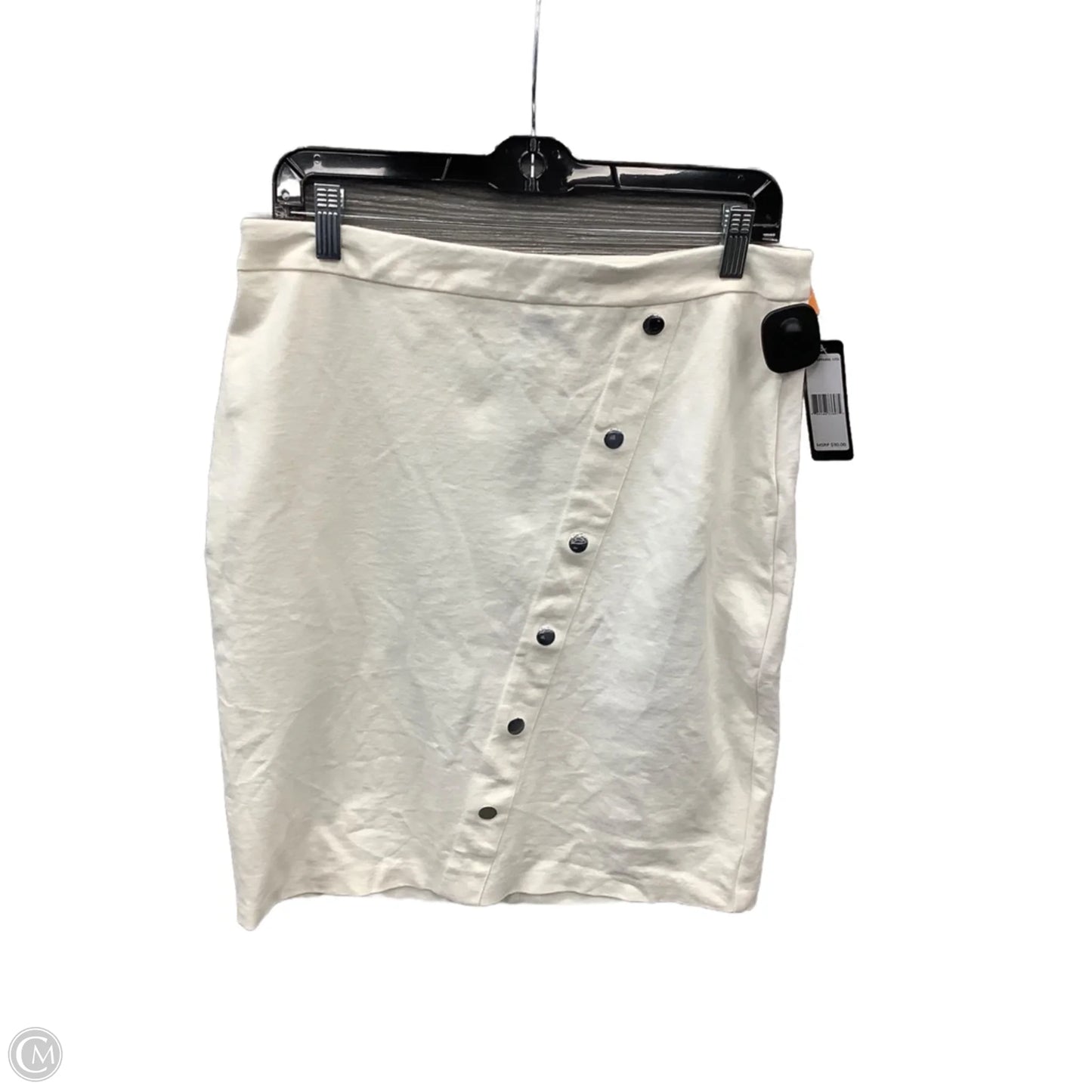 Skirt Midi By Soho Apparel In Cream, Size: M