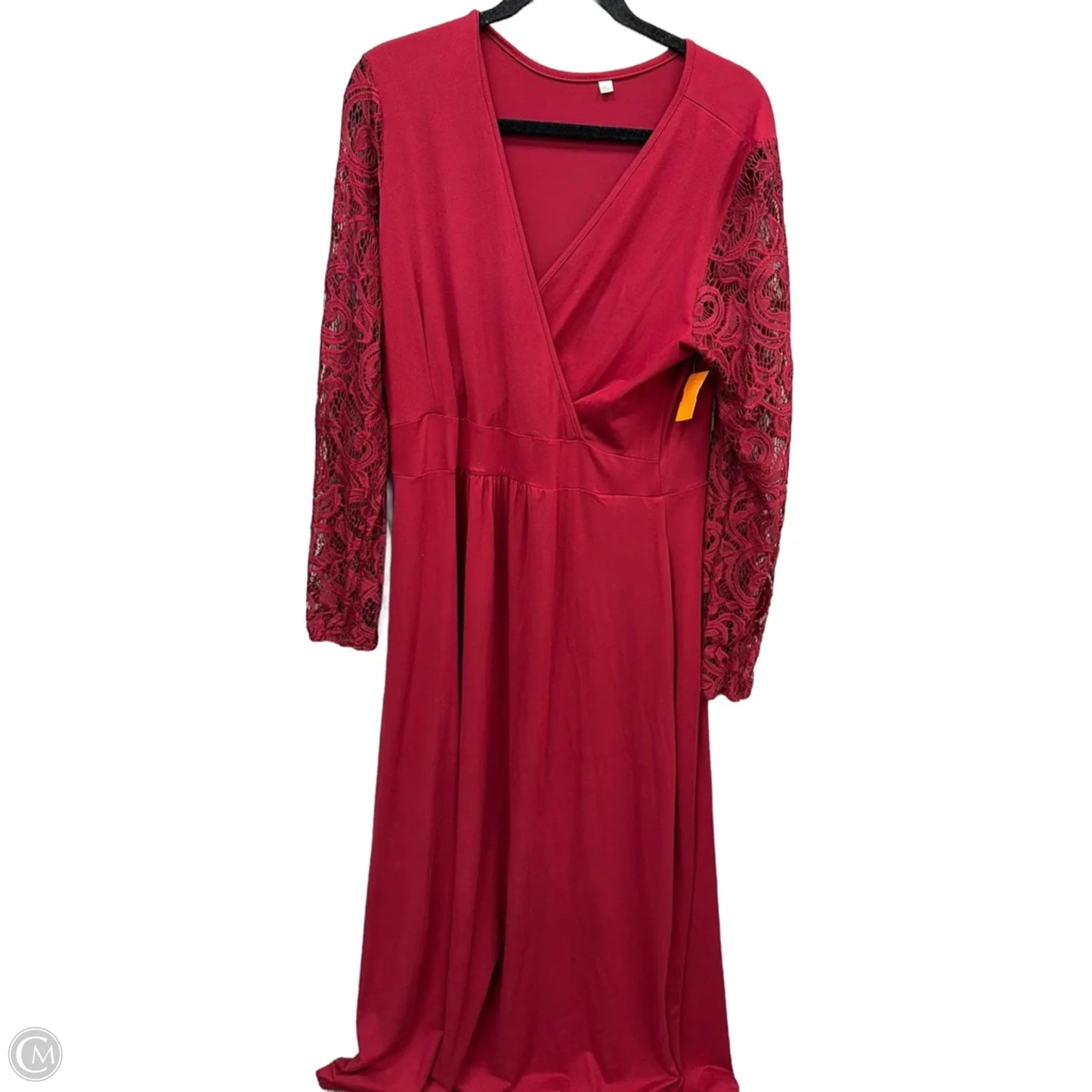 Dress Casual Maxi By Clothes Mentor In Red, Size: Xxl