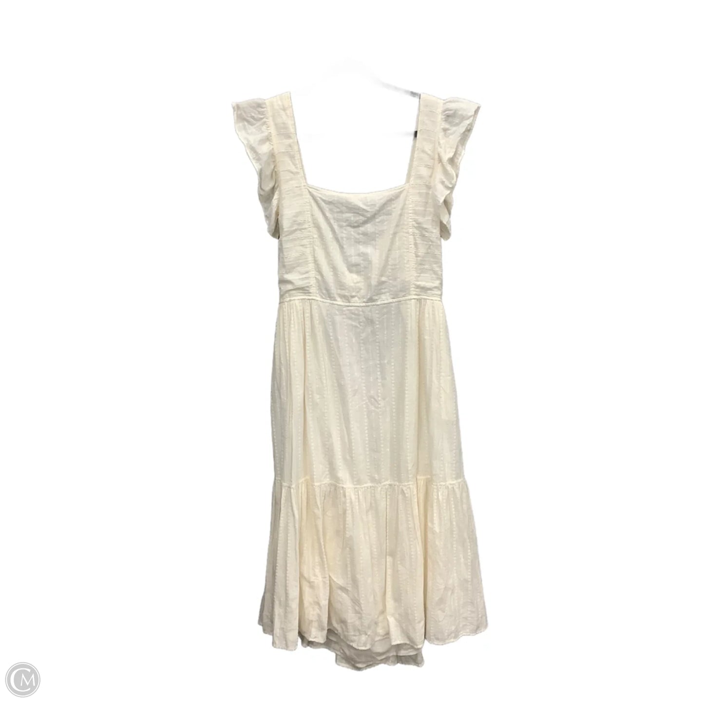 Dress Casual Maxi By Madewell In Cream, Size: Xl