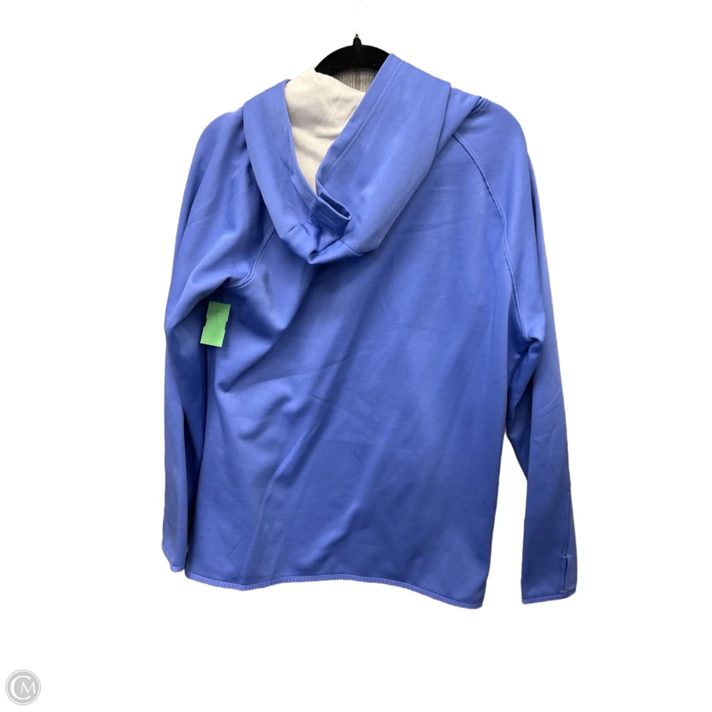 Athletic Top Long Sleeve Hoodie By The North Face In Purple, Size: Xl
