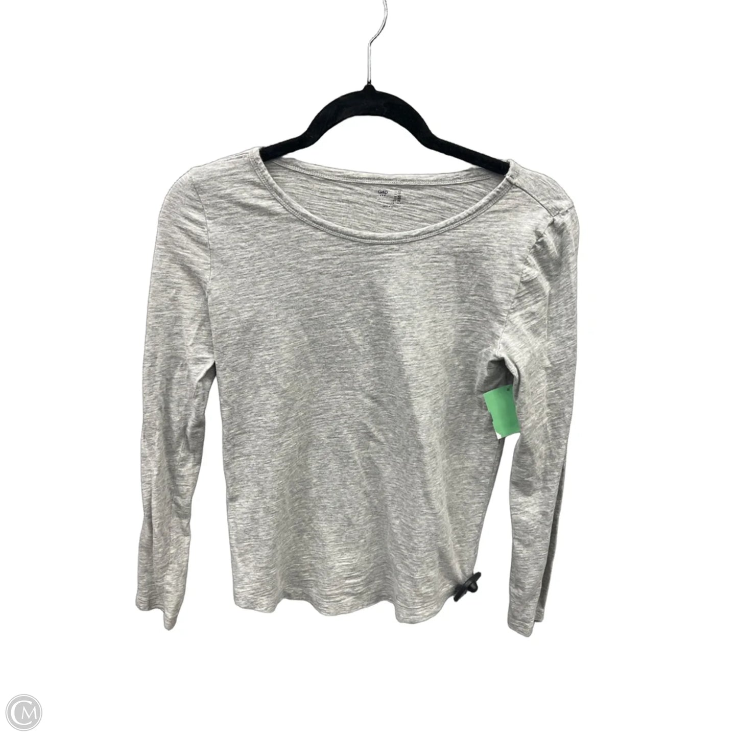 Top Long Sleeve By Gap In Grey, Size: Xs