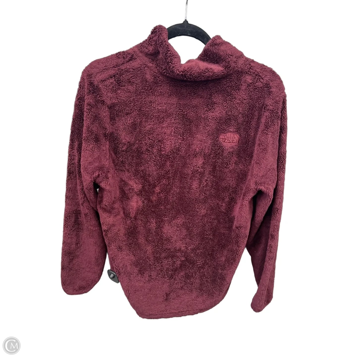 Jacket Fleece By The North Face In Maroon, Size: L
