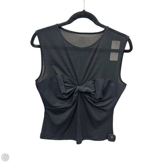 Top Sleeveless By Abercrombie And Fitch In Black, Size: L