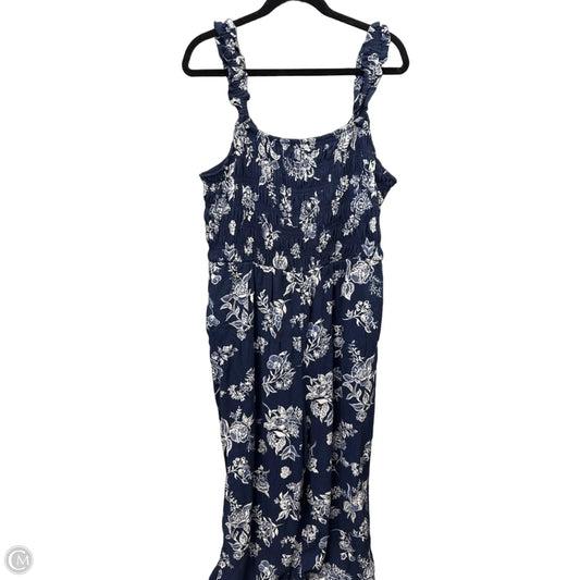 Jumpsuit By Maurices In Blue, Size: Xl