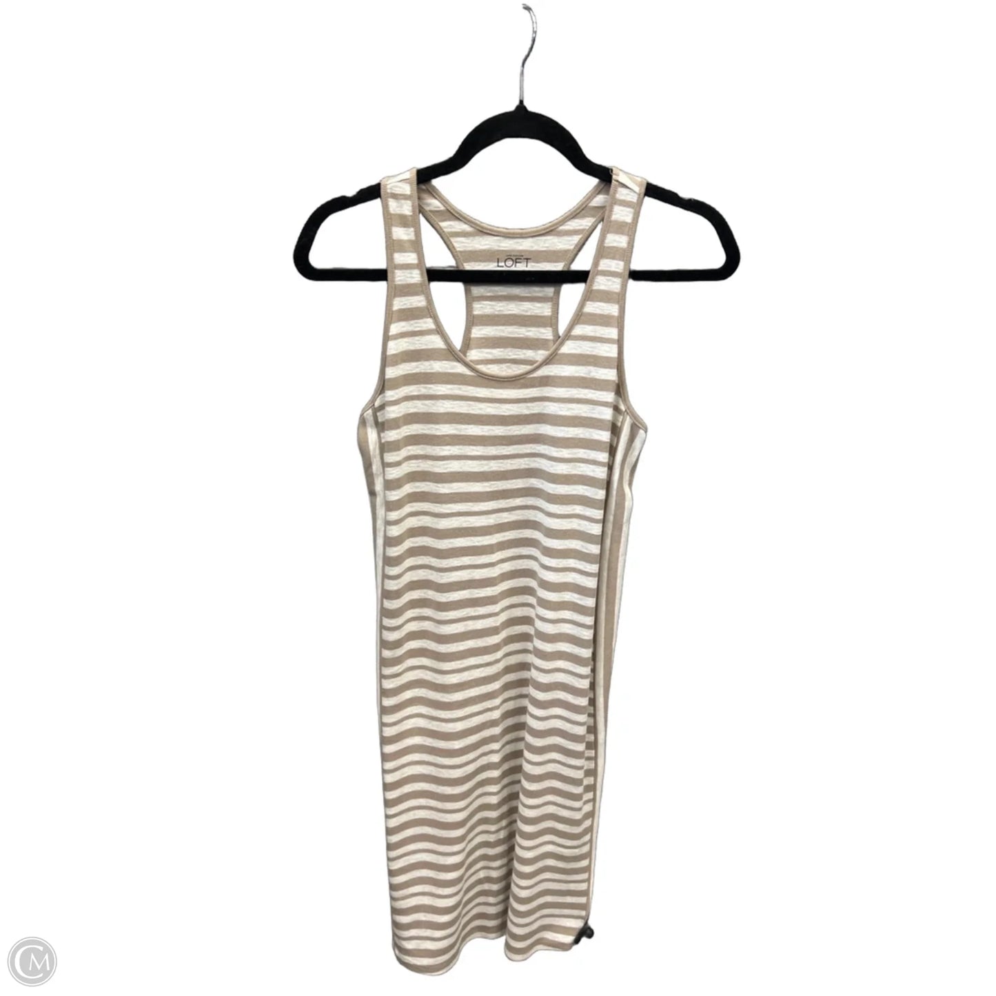 Dress Casual Midi By Loft In Brown, Size: S