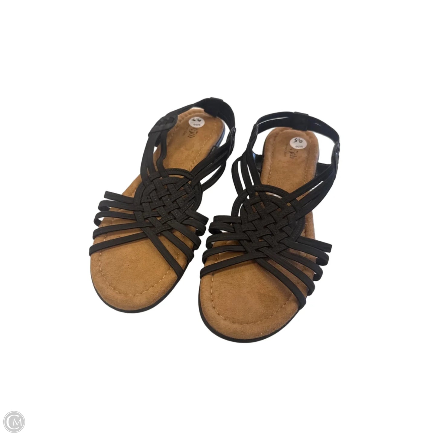 Sandals Flats By East 5th In Black, Size: 9.5