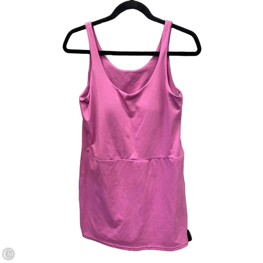 Athletic Dress By Clothes Mentor In Pink, Size: M