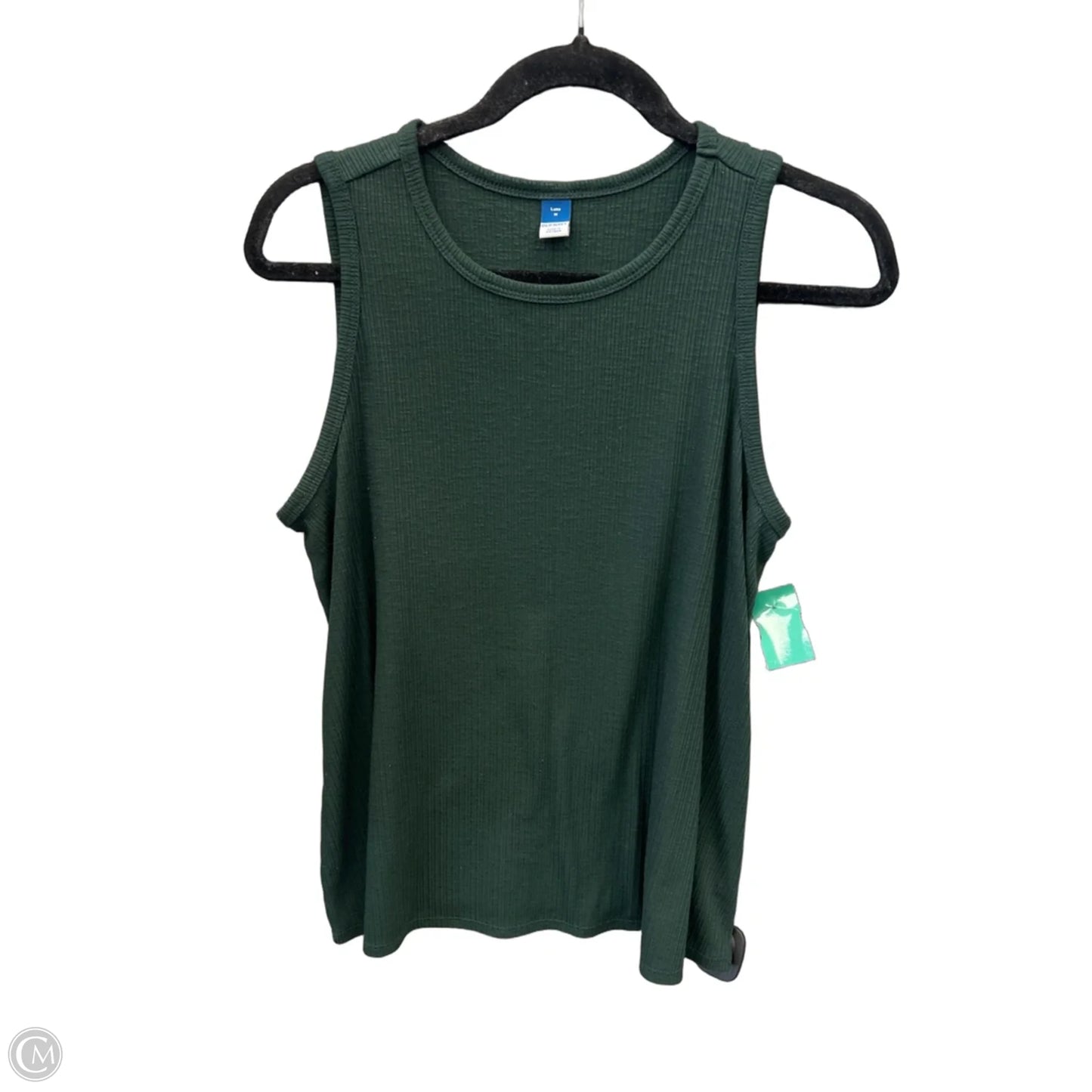 Top Sleeveless By Old Navy In Green, Size: M
