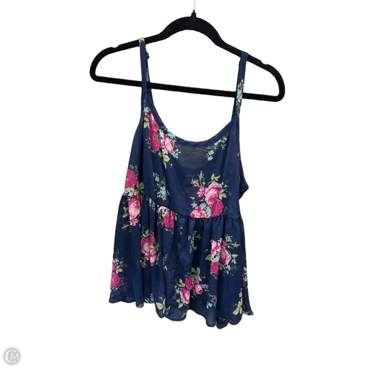 Top Sleeveless By Torrid In Blue, Size: 2x