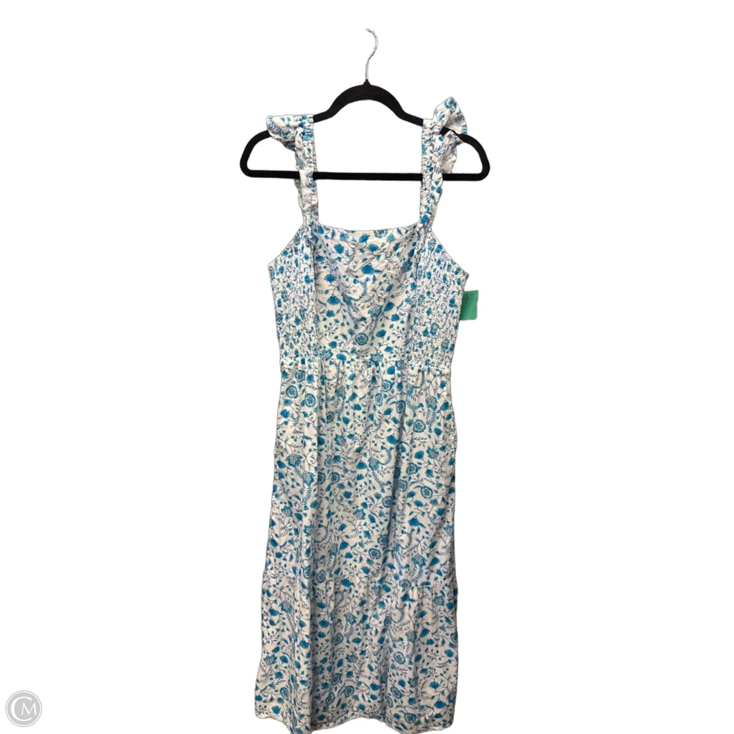 Dress Casual Maxi By Draper James In Blue, Size: Xxl