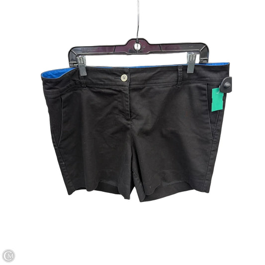 Shorts By Isaac Mizrahi In Black, Size: 14