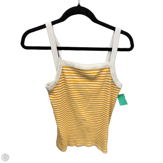 Top Sleeveless By Old Navy In Striped Pattern, Size: L