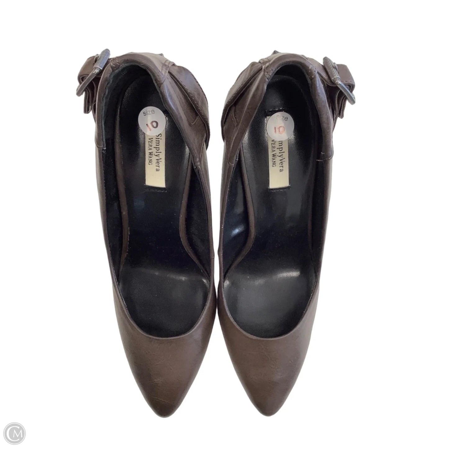 Shoes Heels Stiletto By Simply Vera In Brown, Size: 10