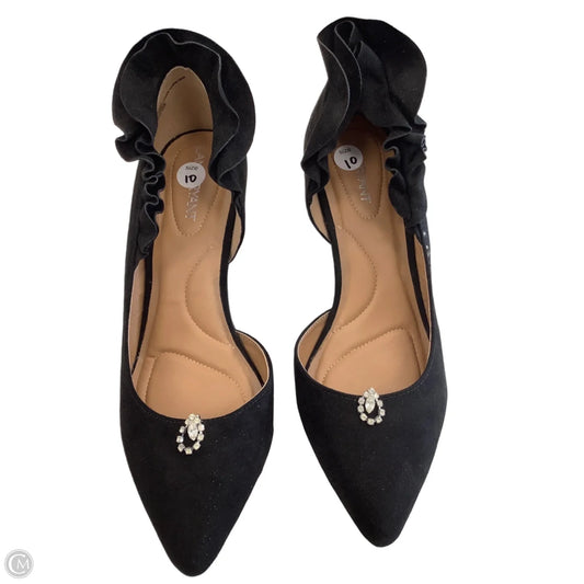 Shoes Heels Stiletto By Lane Bryant In Black, Size: 10