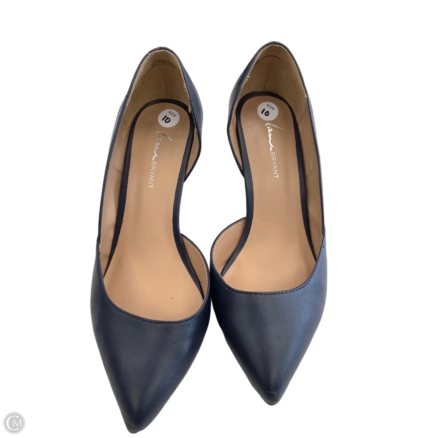 Shoes Heels Stiletto By Lane Bryant In Blue, Size: 10