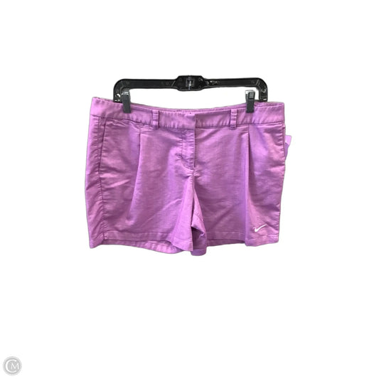 Athletic Shorts By Nike Apparel In Purple, Size: L