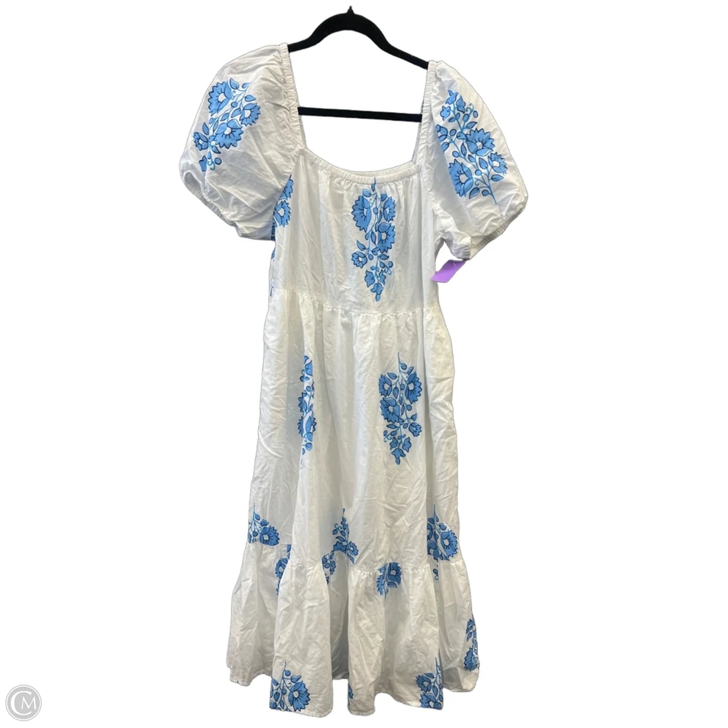 Dress Casual Midi By J. Crew In White, Size: M