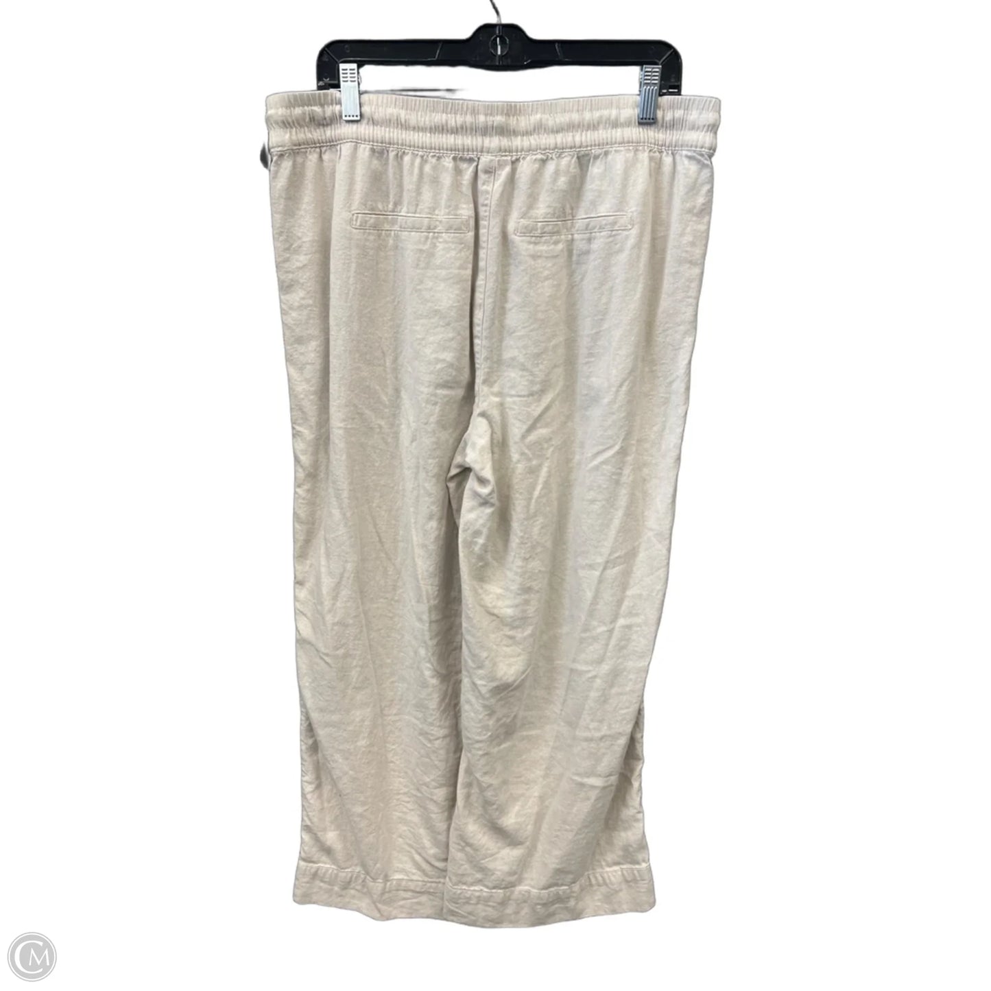 Pants Linen By Time And Tru In Cream, Size: 12