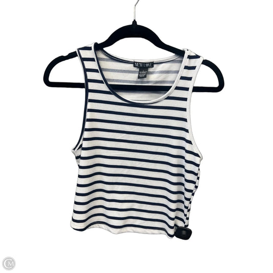 Top Sleeveless By Clothes Mentor In Striped Pattern, Size: L
