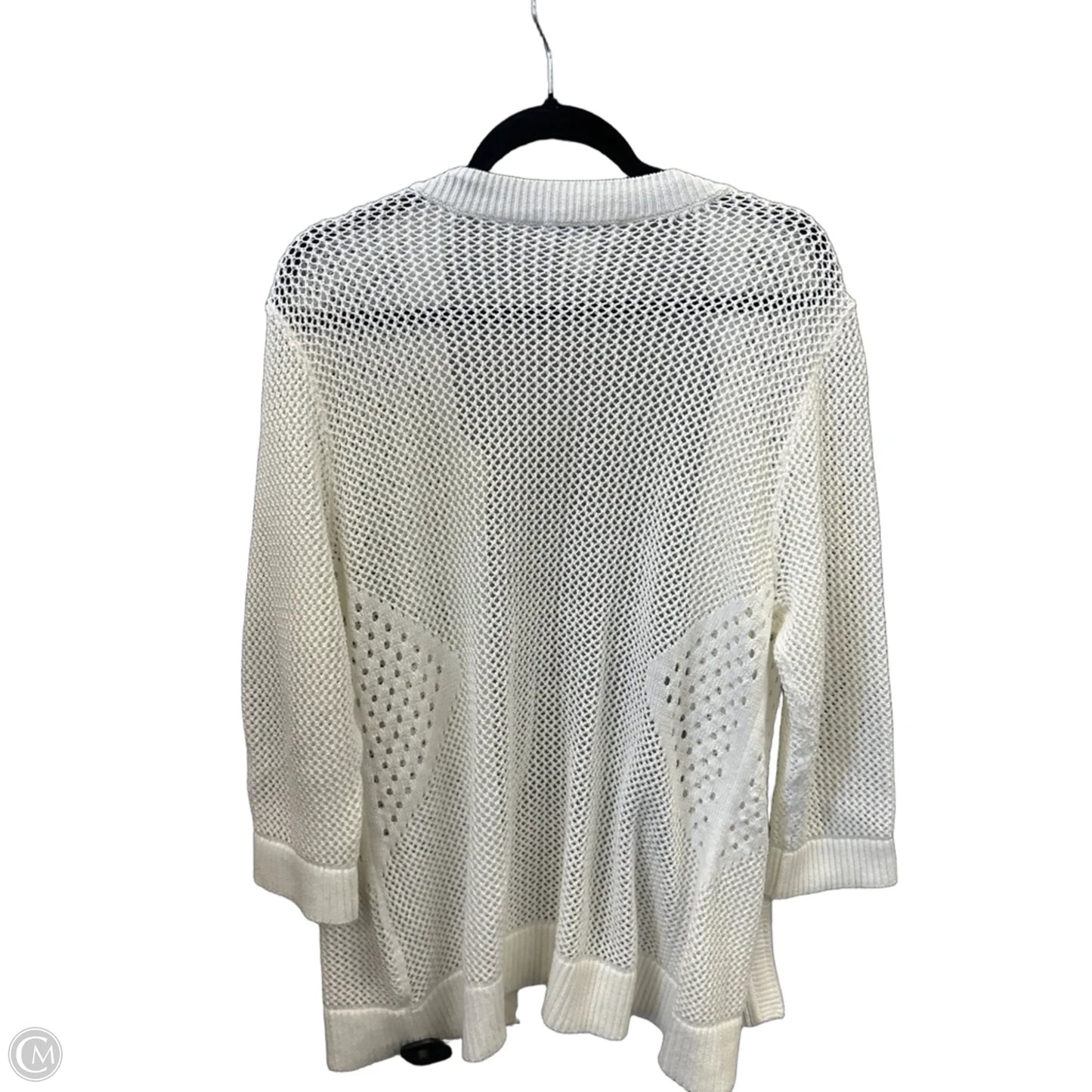 Cardigan By Christopher And Banks In White, Size: Xl