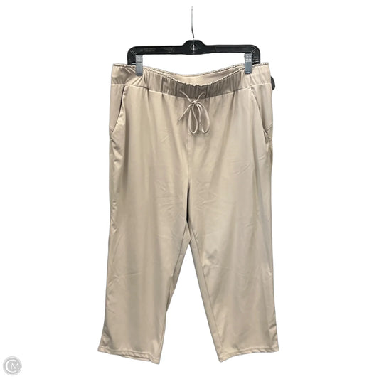 Athletic Pants By 32 Degrees In Tan, Size: L