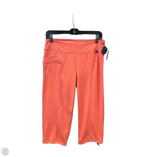 Athletic Capris By Clothes Mentor In Orange, Size: S