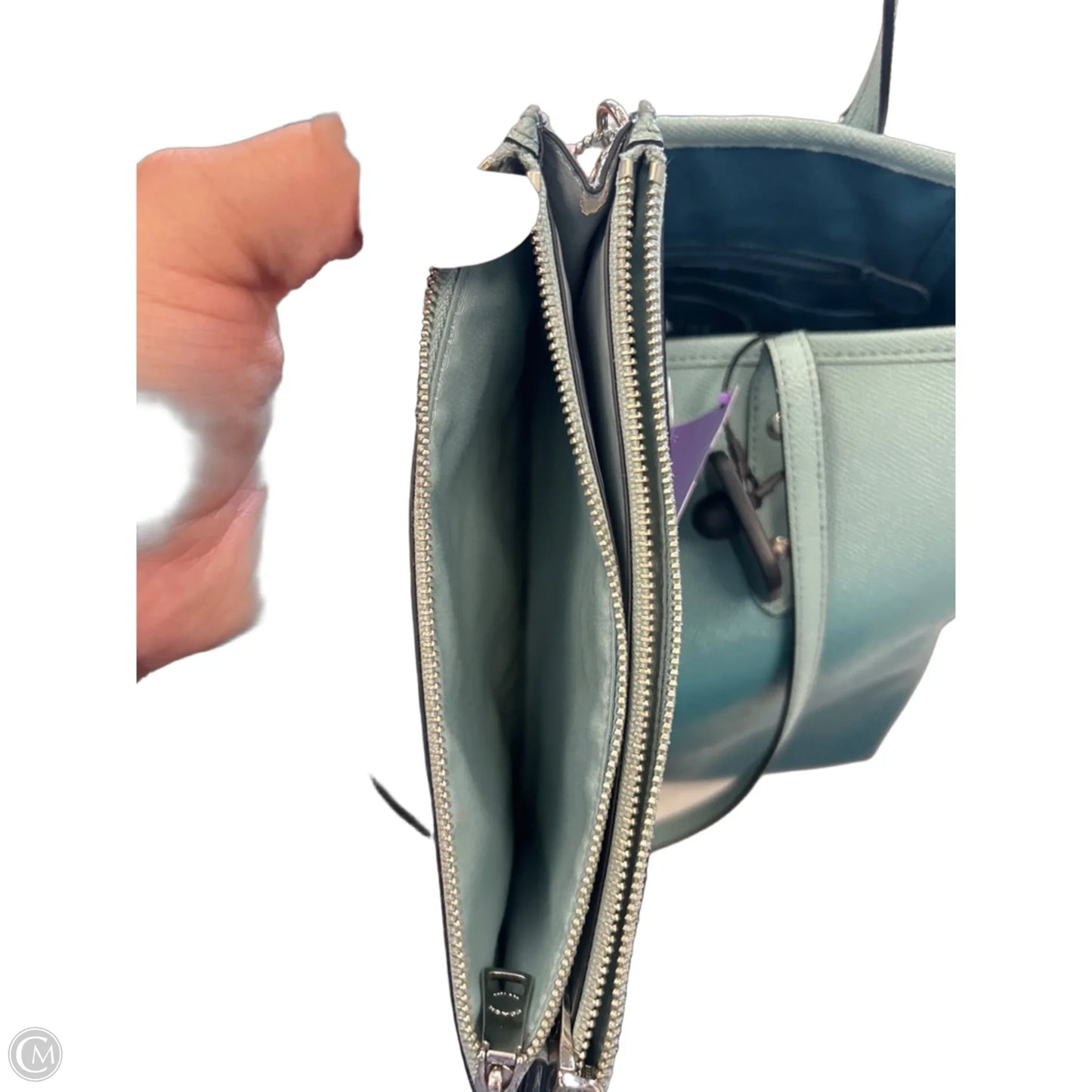 Tote Designer By Coach, Size: Large