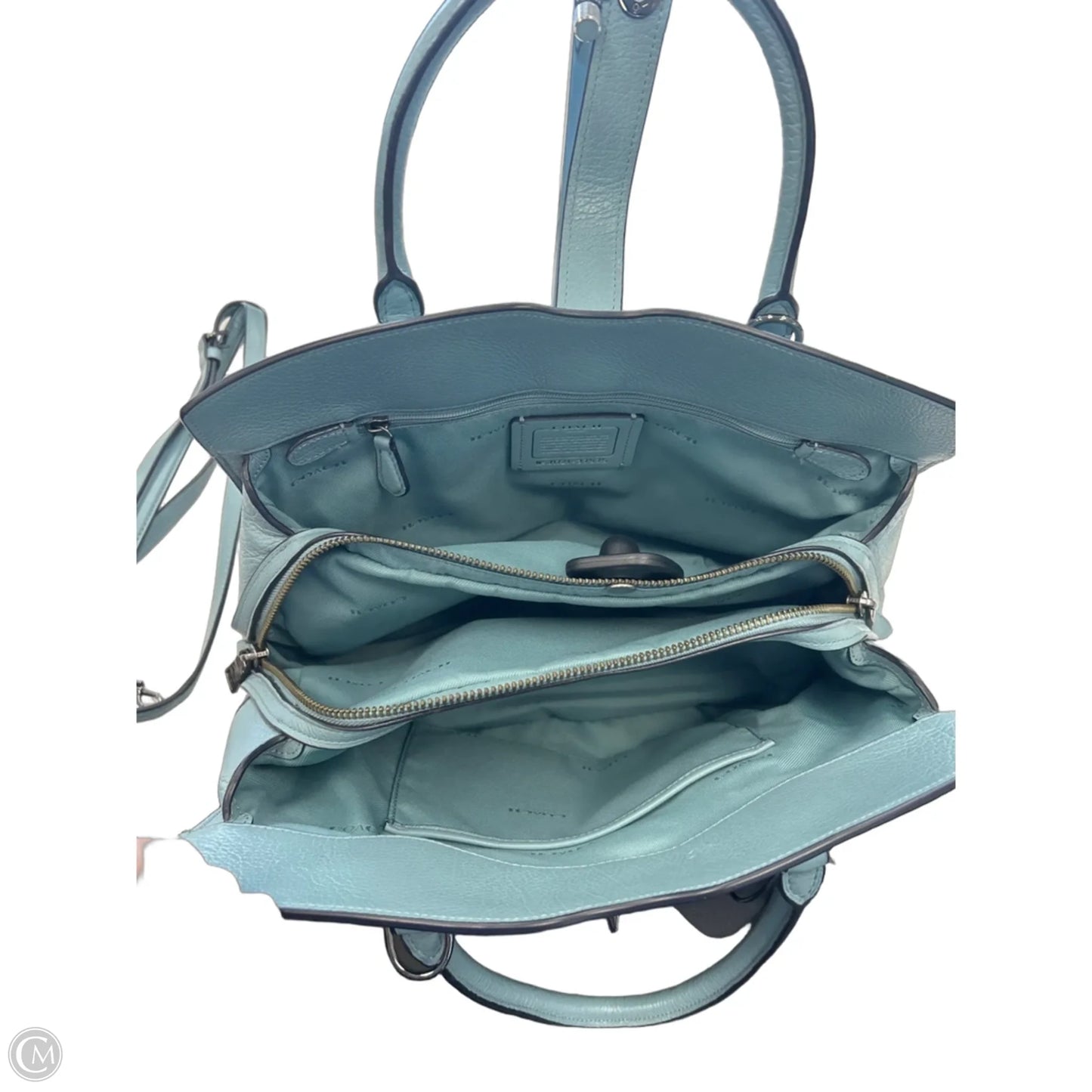 Handbag Designer By Coach, Size: Medium