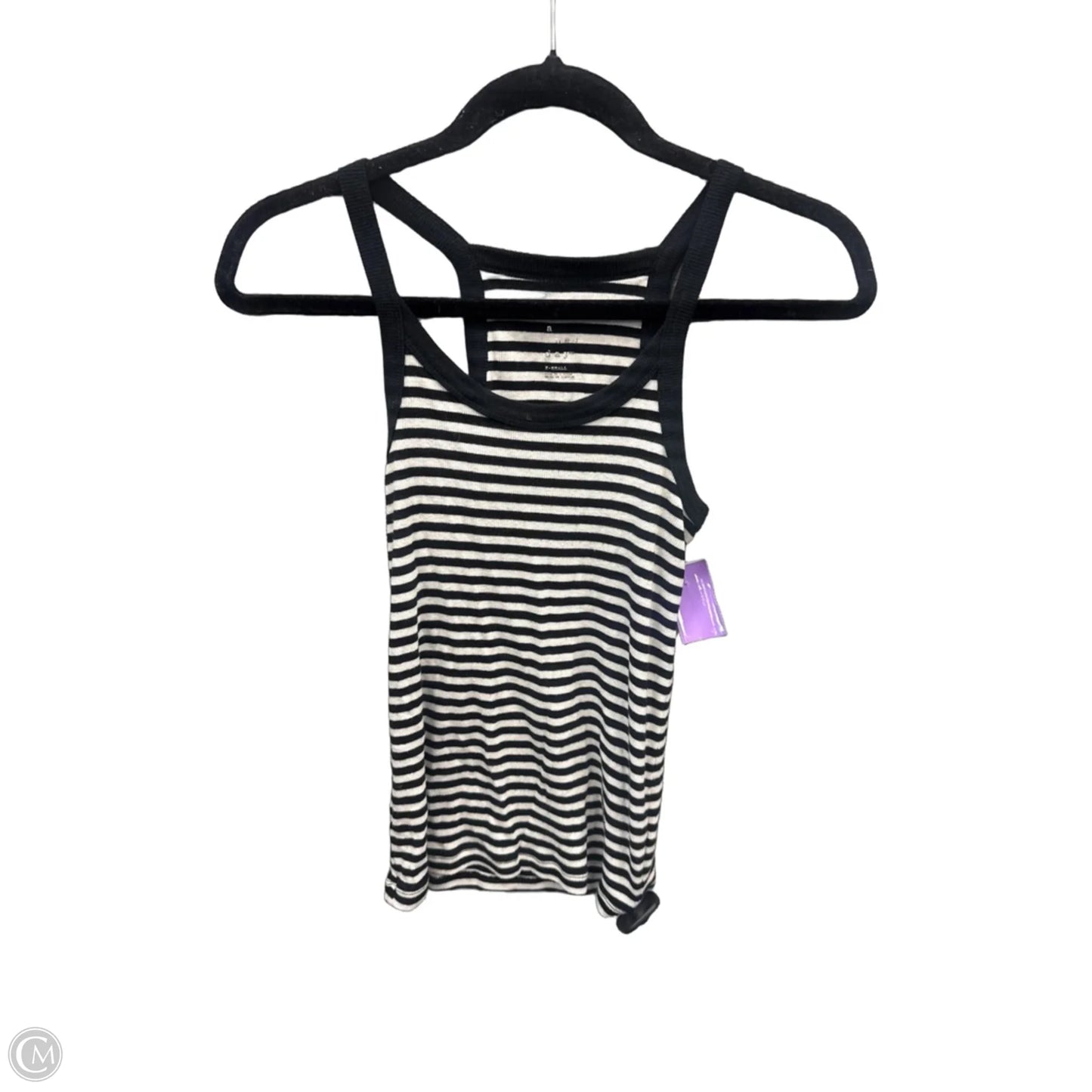 Top Sleeveless By A New Day In Striped Pattern, Size: Xs