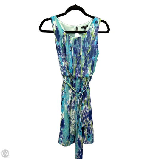 Dress Casual Midi By Apt 9 In Multi-colored, Size: S