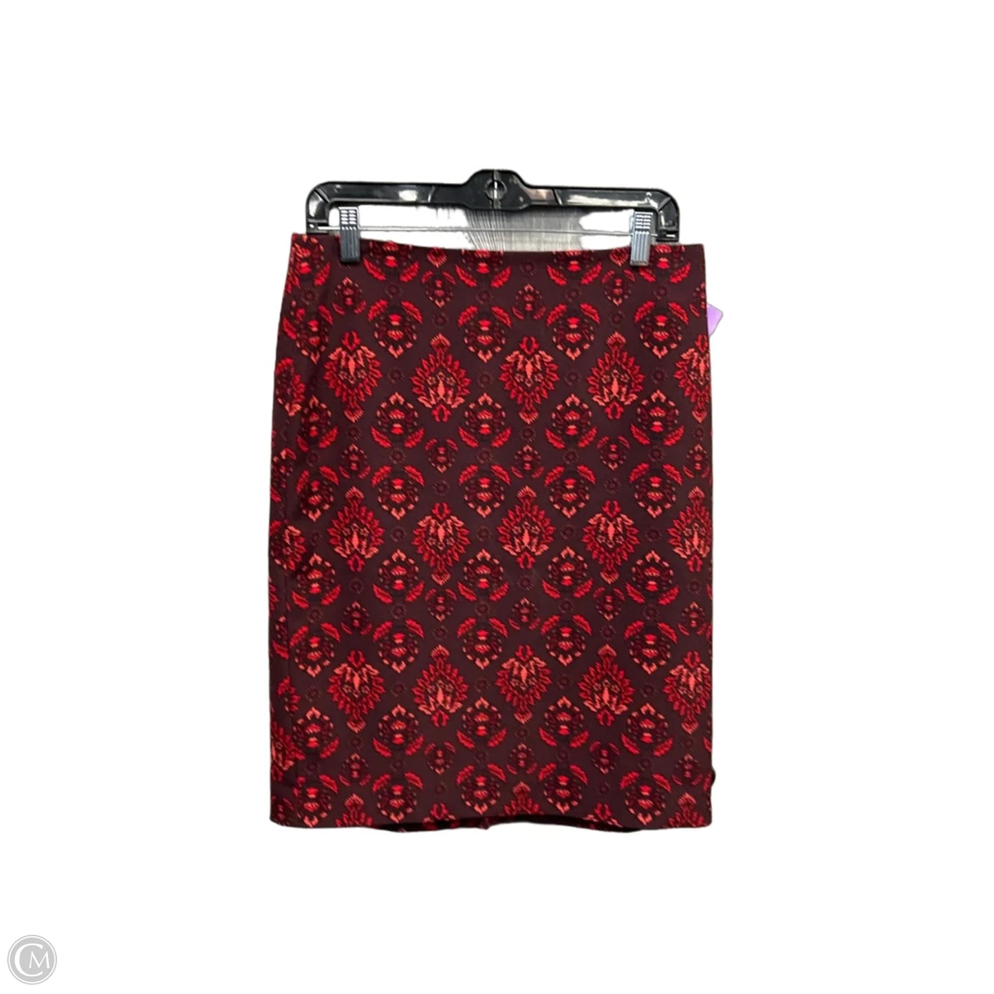 Skirt Midi By Ann Taylor In Floral Print, Size: 8