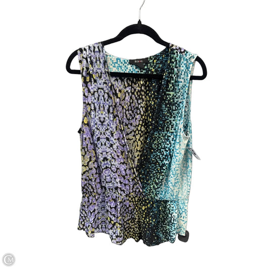Top Sleeveless By Style And Co Collection Women In Multi-colored, Size: L