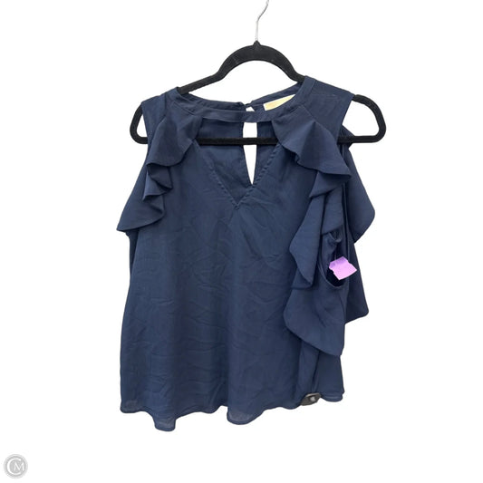 Top Sleeveless By Michael By Michael Kors In Navy, Size: L