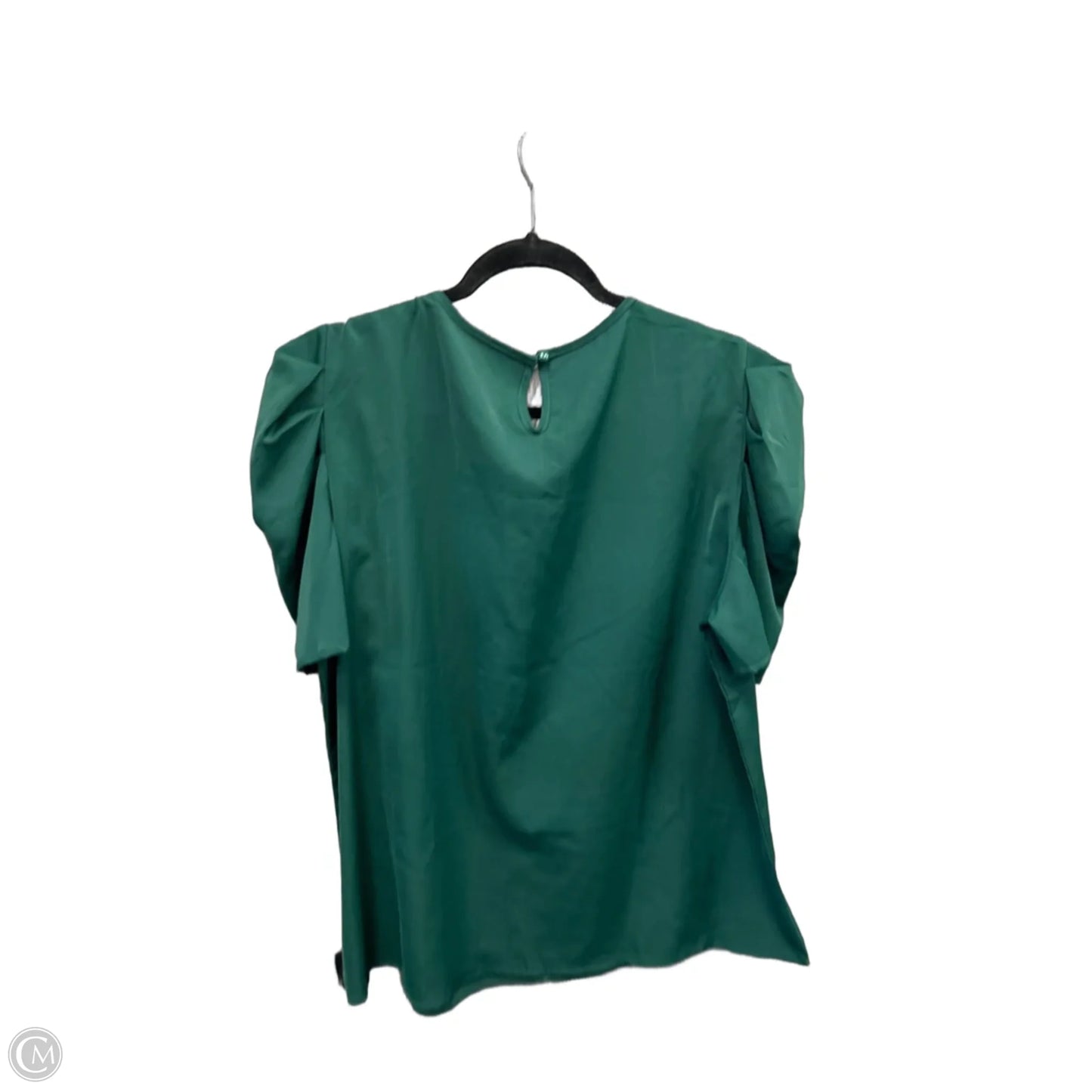 Top Short Sleeve By Clothes Mentor In Green, Size: Xxl