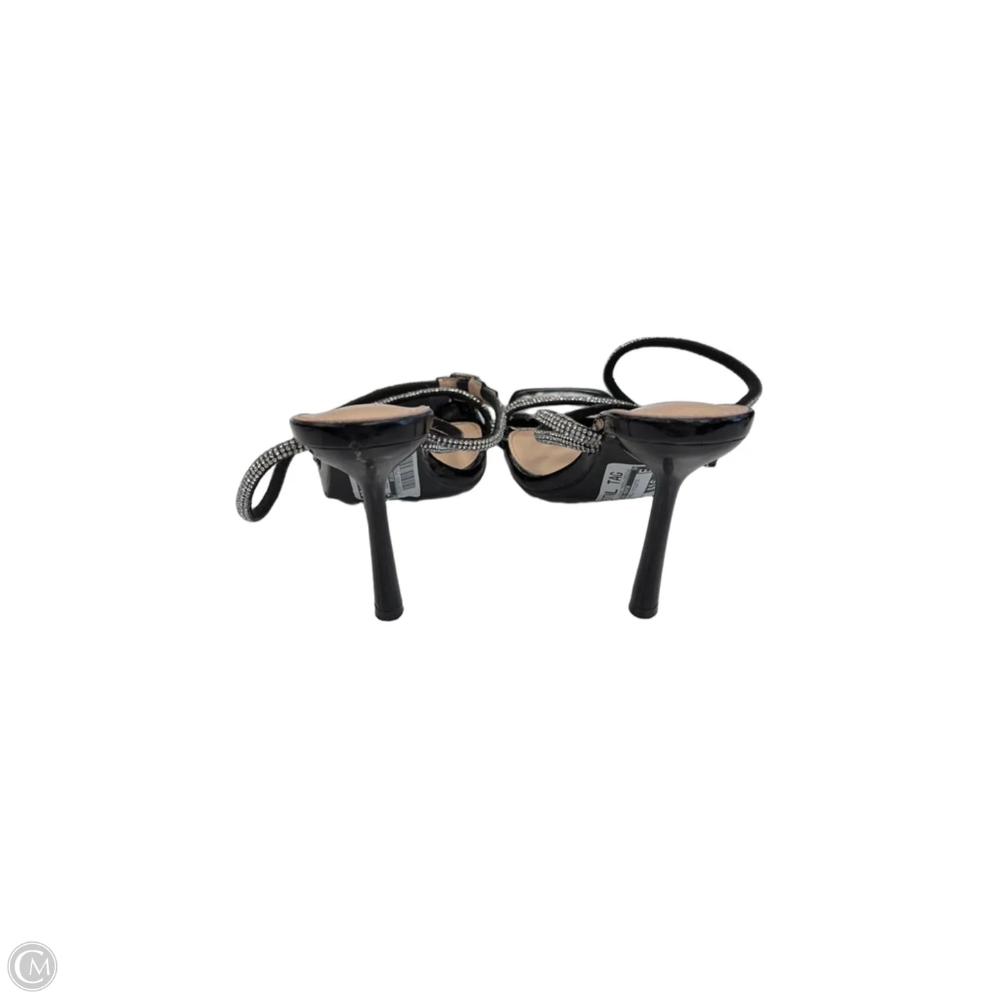 Sandals Heels Stiletto By Clothes Mentor In Black, Size: 7
