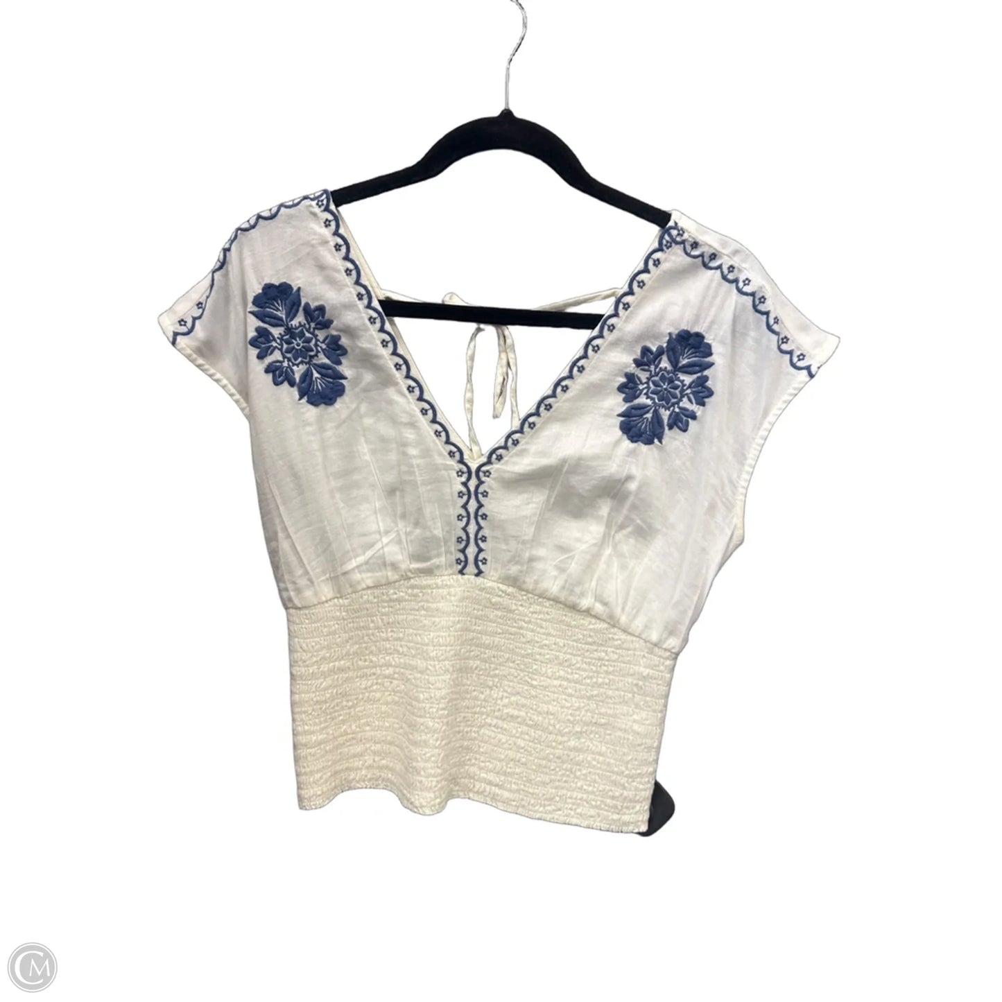 Top Sleeveless By Old Navy In White, Size: S