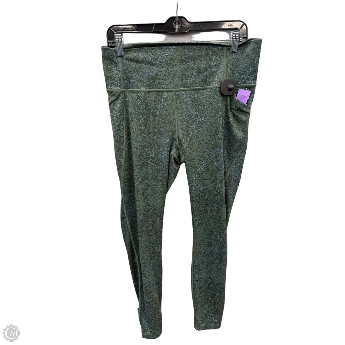 Athletic Leggings By All In Motion In Green, Size: L