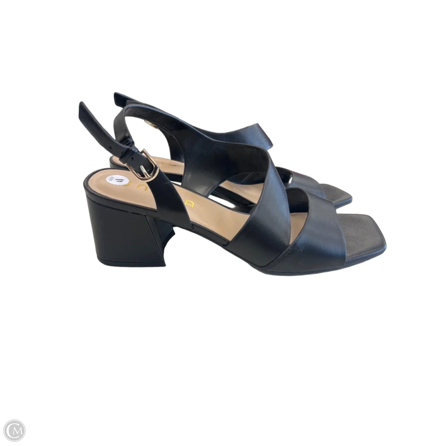 Sandals Heels Block By Unisa In Black, Size: 11