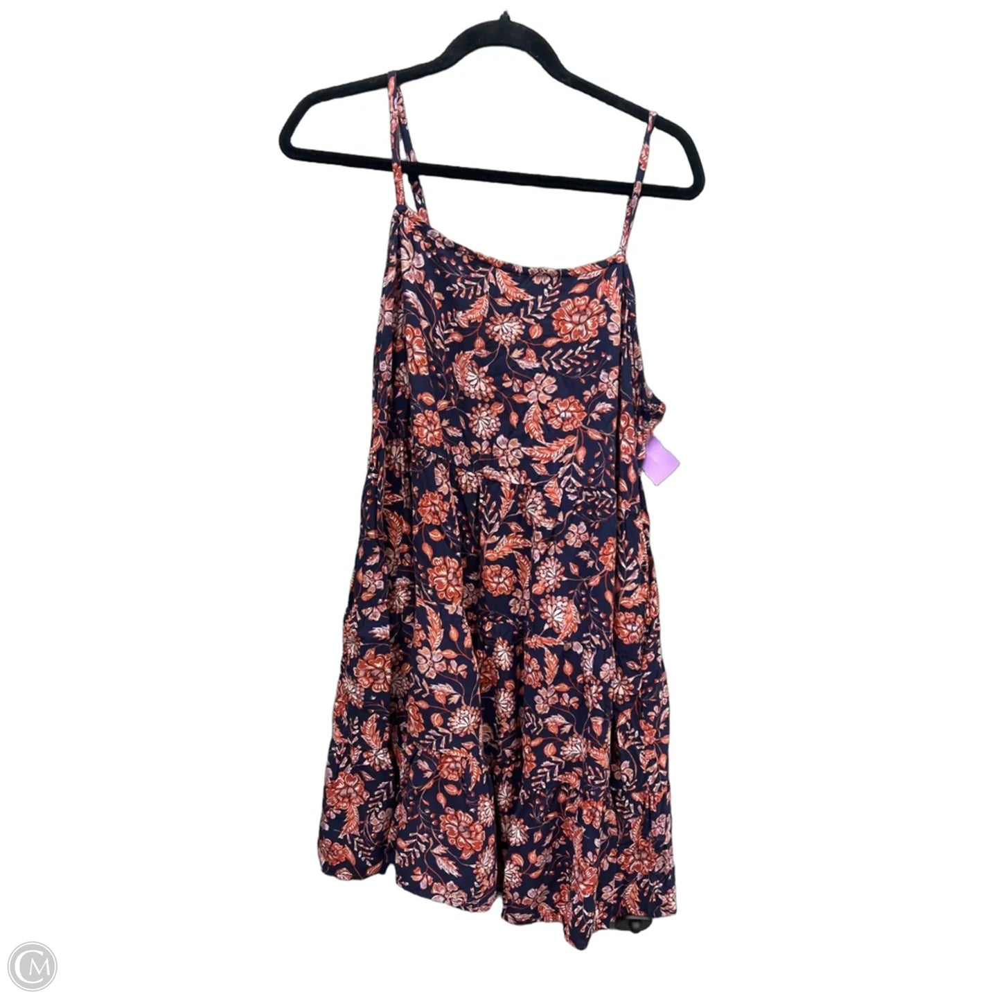 Dress Casual Short By Old Navy In Floral Print, Size: Xl