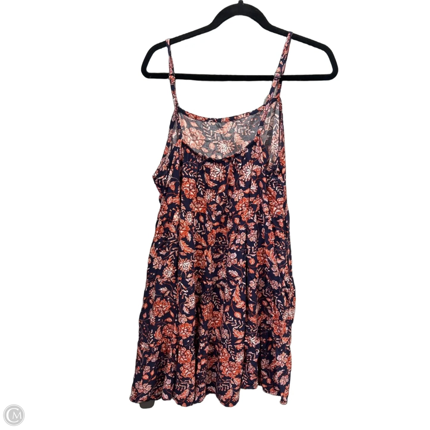 Dress Casual Short By Old Navy In Floral Print, Size: Xl
