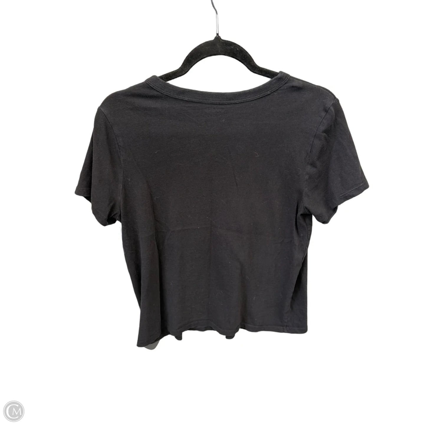 Top Short Sleeve Basic By Old Navy In Black, Size: S