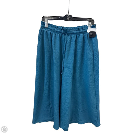 Capris By Clothes Mentor In Blue, Size: 12