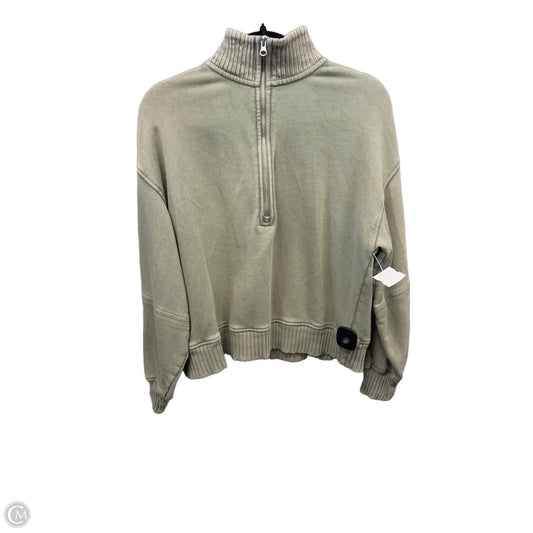 Sweatshirt Crewneck By Aerie In Green, Size: S