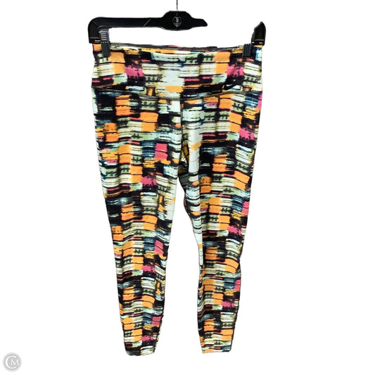 Athletic Leggings By Nike In Multi-colored, Size: M