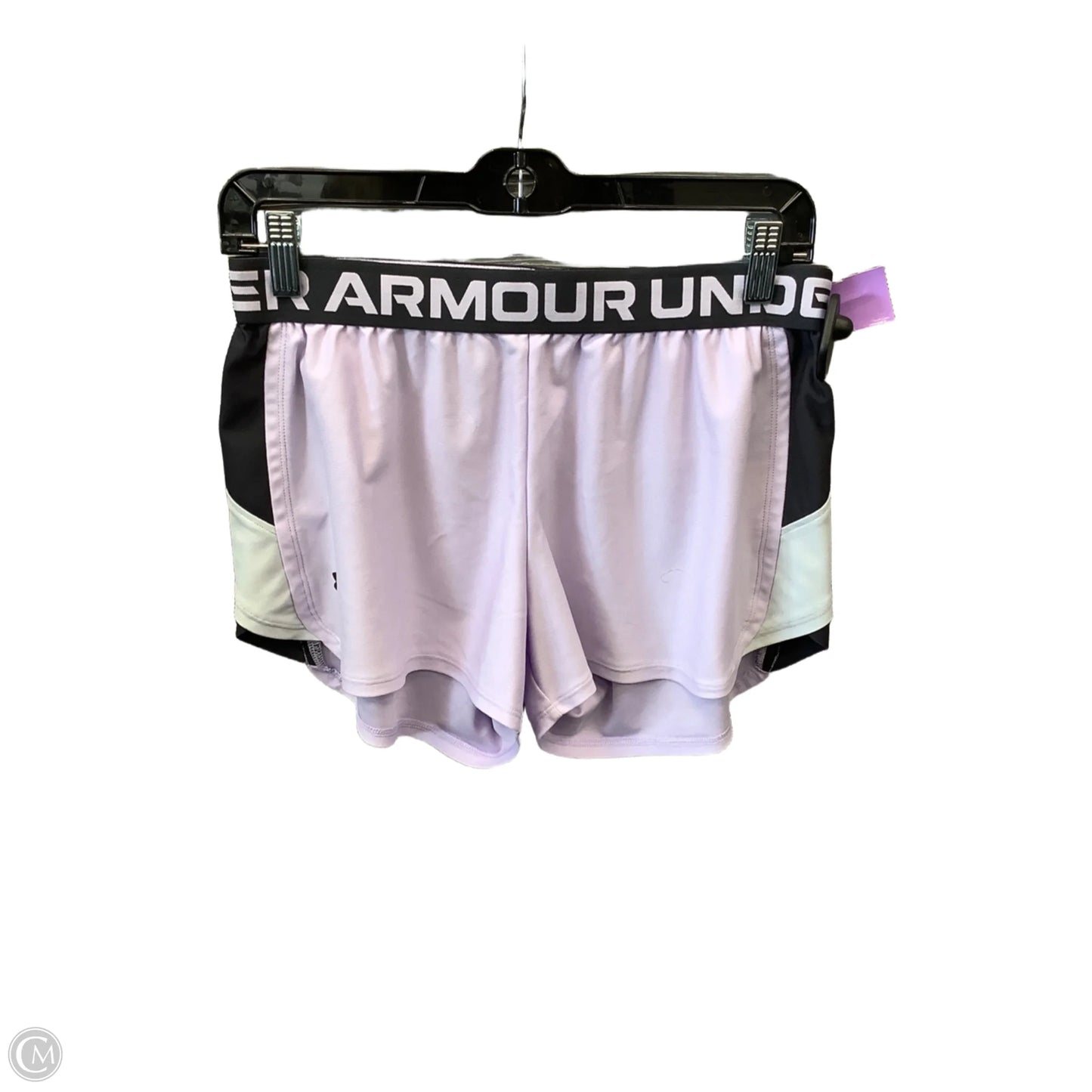 Athletic Shorts By Under Armour In Purple, Size: M