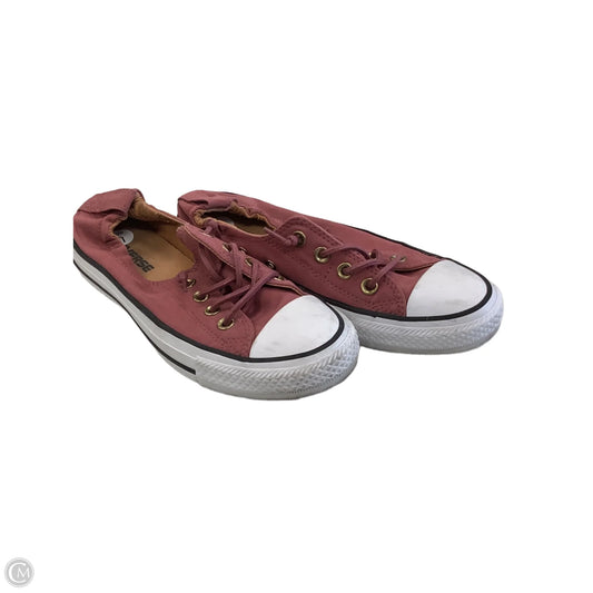 Shoes Sneakers By Converse In Maroon, Size: 7